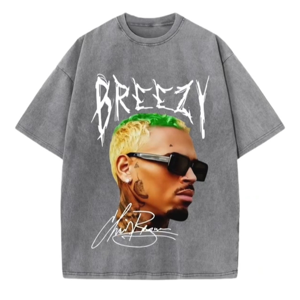 Gray Graphic Men's T-Shirt